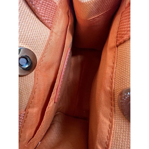 End Systemic Racism ESR Brandon Blackwood Orange Canvas Mini Tote Purse Bag - Picture 5 of 12